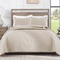 Exclusivo Mezcla Reversible Full Queen Quilt Bedding Set, Grey