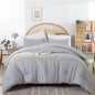 weigelia Pink Comforter Set Full Size, All Season Lightweight Bedding Set