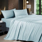 Shilucheng 6 Piece Queen Sheet Sets, Cooling Sheets, Dark Grey