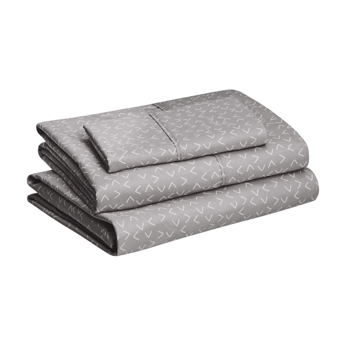 Amazon Basics Lightweight Super Soft Easy Care Breathable Microfiber 4 Piece Bed Sheets Set with 14-Inch Deep Pockets, Full, Navy Blue, Solid