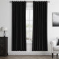 Guken Cream Linen Blackout Curtains 84 Inch Length 2 Panels Set for Living Room Bedroom Back Tab Thermal Insulated 100% Black Out Drapes Room Darkening Window Curtain Ivory Natural Beige