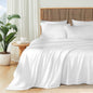 Shilucheng 6 Piece Queen Sheet Sets, Cooling Sheets, Dark Grey