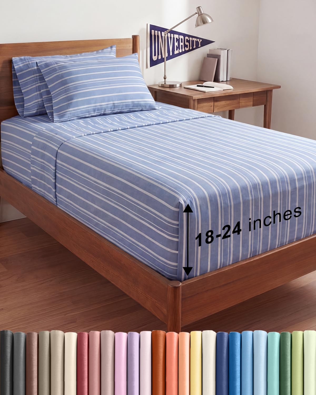 CGK Extra Deep King Sheet Set - 6pc Cooling Sheets - White