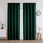 Chyhomenyc 2 Panels White Kitchen Curtains 36 Inch Length Tier Curtain