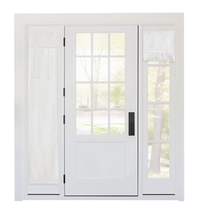 RYB HOME Tricia Room Darkening Curtains for French Door,Door Curtain Blinds