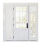 RYB HOME Tricia Room Darkening Curtains for French Door,Door Curtain Blinds