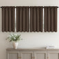 MIULEE Black Blackout Curtains 63 Inch Length for Bedroom Set of 4 Panels