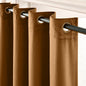 Lazzzy Blackout Curtains Thermal Insulated Curtains Room Window Drapes Super Soft Luxury Curtains for Living Room Bedroom Rod Pocket 2 Panels, 96 Inch Lined | Beige