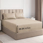 CGK Extra Deep King Sheet Set - 6pc Cooling Sheets - White