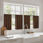 MIULEE Black Blackout Curtains 63 Inch Length for Bedroom Set of 4 Panels