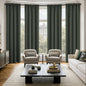MIULEE Black Blackout Curtains 63 Inch Length for Bedroom Set of 4 Panels