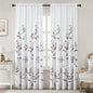 HOMEIDEAS Kitchen Curtains, Short Non-See-Through Privacy Curtains 30"X36"