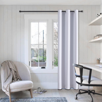 ChrisDowa Blackout Curtains Door Curtain for Doorway Privacy Closet Drapes