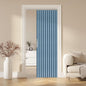 AJAZZ Blackout Accordion Door Magnetic Door Curtain Folding Closet Doors Curtain Invisible for Bedroom Room Living Room Doorway, Grey 42" W x 78" L, 1 Panel