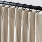 Lazzzy Blackout Curtains Thermal Insulated Curtains Room Window Drapes Super Soft Luxury Curtains for Living Room Bedroom Rod Pocket 2 Panels, 96 Inch Lined | Beige