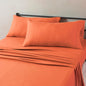 Amazon Basics Lightweight Super Soft Easy Care Breathable Microfiber 4 Piece Bed Sheets Set with 14-Inch Deep Pockets, Full, Navy Blue, Solid