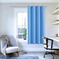 ChrisDowa Blackout Curtains Door Curtain for Doorway Privacy Closet Drapes
