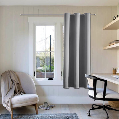 ChrisDowa Blackout Curtains Door Curtain for Doorway Privacy Closet Drapes