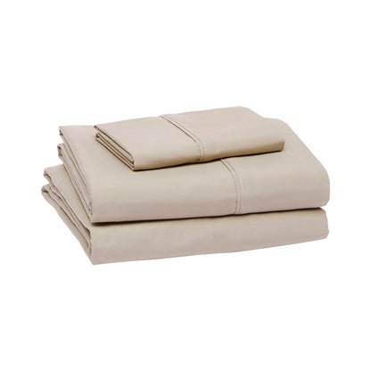 Amazon Basics Lightweight Super Soft Easy Care Breathable Microfiber 4 Piece Bed Sheets Set with 14-Inch Deep Pockets, Full, Navy Blue, Solid