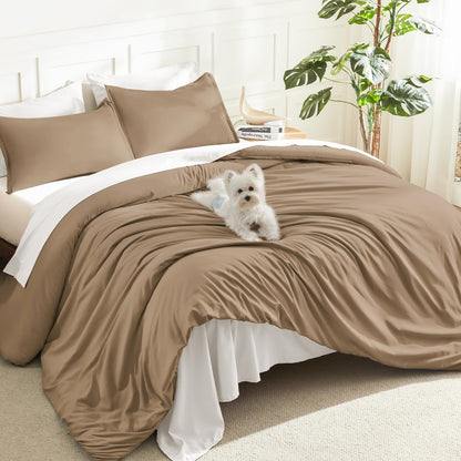 Litanika Queen Comforter Set Sage Green, 3 Pieces Lightweight Solid Bed Set