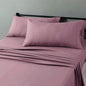 Amazon Basics Lightweight Super Soft Easy Care Breathable Microfiber 4 Piece Bed Sheets Set with 14-Inch Deep Pockets, Full, Navy Blue, Solid