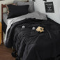 Bedsure Bed in a Bag Full Reversible Bed Set 7 Pieces Grey/Light Grey
