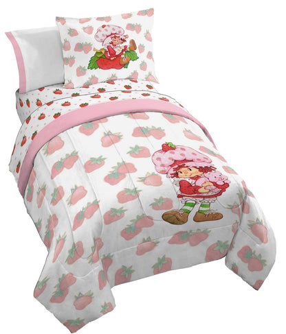 KPOP Demon Hunters Twin Comforter Set 5 Piece Kids Cartoon Bedding, Purple