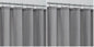 ALYVIA SPRING Waterproof Fabric Shower Curtain or Liner White, 72x72