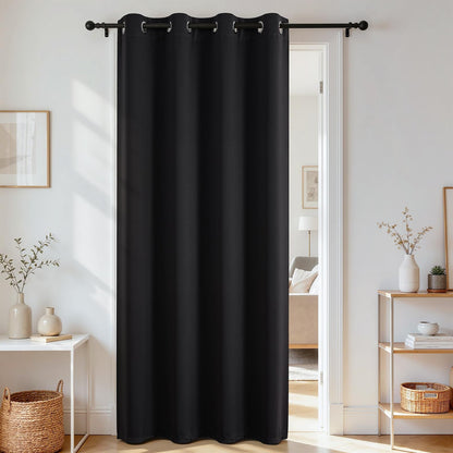 Joydeco Blackout Patio Sliding Door Curtains, Privacy Room Divider Curtains