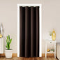 ChrisDowa Blackout Curtains Door Curtain for Doorway Privacy Closet Drapes