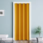 ChrisDowa Blackout Curtains Door Curtain for Doorway Privacy Closet Drapes