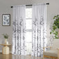 HOMEIDEAS Kitchen Curtains, Short Non-See-Through Privacy Curtains 30"X36"