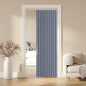 AJAZZ Blackout Accordion Door Magnetic Door Curtain Folding Closet Doors Curtain Invisible for Bedroom Room Living Room Doorway, Grey 42" W x 78" L, 1 Panel