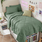 HEVUMYI 7-Piece Full Comforter Set, Dark Grey Bed in a Bag