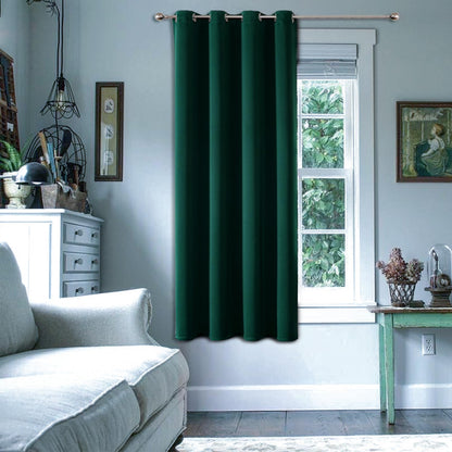 ChrisDowa Blackout Curtains Door Curtain for Doorway Privacy Closet Drapes