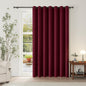 ChrisDowa Blackout Curtains Door Curtain for Doorway Privacy Closet Drapes