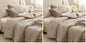 ROSGONIA King Size Comforter Set Olive Green, 3pcs (1 Boho Comforter & 2 Pillowcases), Lightweight Bedding Blanket All Season Bedspreads Quilt
