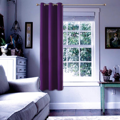 ChrisDowa Blackout Curtains Door Curtain for Doorway Privacy Closet Drapes