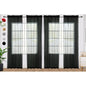 SpaceDresser Sheer Voile Curtains for Living Room 84 Inch Long 2 Panels