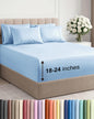 CGK Extra Deep King Sheet Set - 6pc Cooling Sheets - White