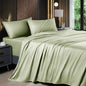 Shilucheng 6 Piece Queen Sheet Sets, Cooling Sheets, Dark Grey