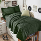 HEVUMYI 7-Piece Full Comforter Set, Dark Grey Bed in a Bag