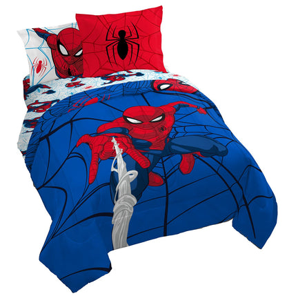 KPOP Demon Hunters Twin Comforter Set 5 Piece Kids Cartoon Bedding, Purple