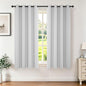 Joydeco Blackout Curtains for Bedroom 84 Inch - Black Out Curtains with Grommets Thermal Insulated Room Darkening Light Blocking, Noise Reducing & Wrinkle-Free Drapes for Living Room Windows, 2 Panels