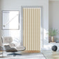 AJAZZ Blackout Accordion Door Magnetic Door Curtain Folding Closet Doors Curtain Invisible for Bedroom Room Living Room Doorway, Grey 42" W x 78" L, 1 Panel