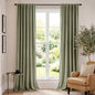 Lazzzy Blackout Curtains Thermal Insulated Curtains Room Window Drapes Super Soft Luxury Curtains for Living Room Bedroom Rod Pocket 2 Panels, 96 Inch Lined | Beige