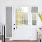 RYB HOME Tricia Room Darkening Curtains for French Door,Door Curtain Blinds