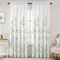 HOMEIDEAS Kitchen Curtains, Short Non-See-Through Privacy Curtains 30"X36"