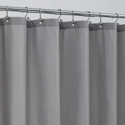 ALYVIA SPRING Waterproof Fabric Shower Curtain or Liner White, 72x72