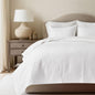 EVERGRACEHOME Cotton Sateen Quilt Set, Queen Size, Olive Green